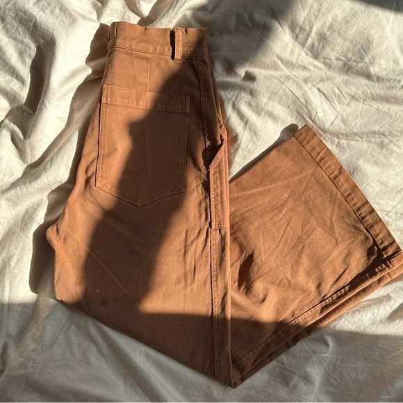 First Rite Cargo Trousers in Washed Sierra - Picture 9 of 16